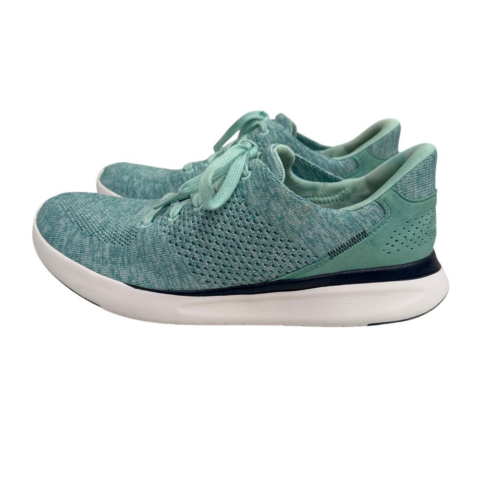 Kizik Lima Green Hands Free Slip On Sneakers M9/W10.5 Casual Athletic